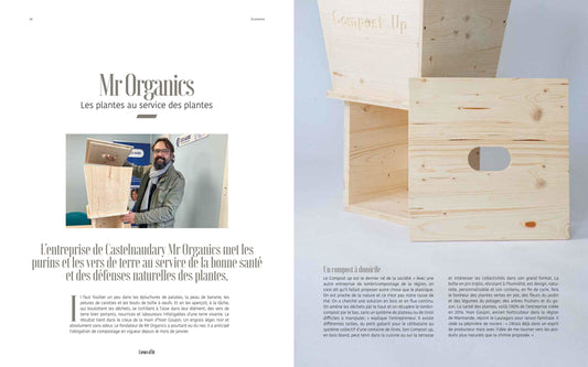 Compost Up mis en avant par le magazine Cœurs D'oc - Compost Up